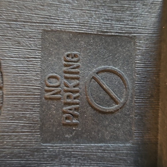 No Parking Black Over the Knee Faux Suede Boots, Size 8 - Picture 7 of 11